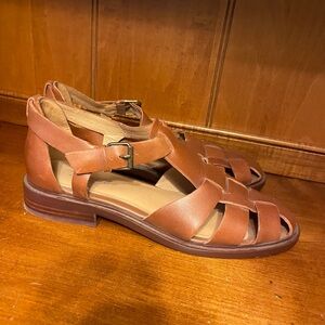 Madewell Leather Fisherman Sandals
